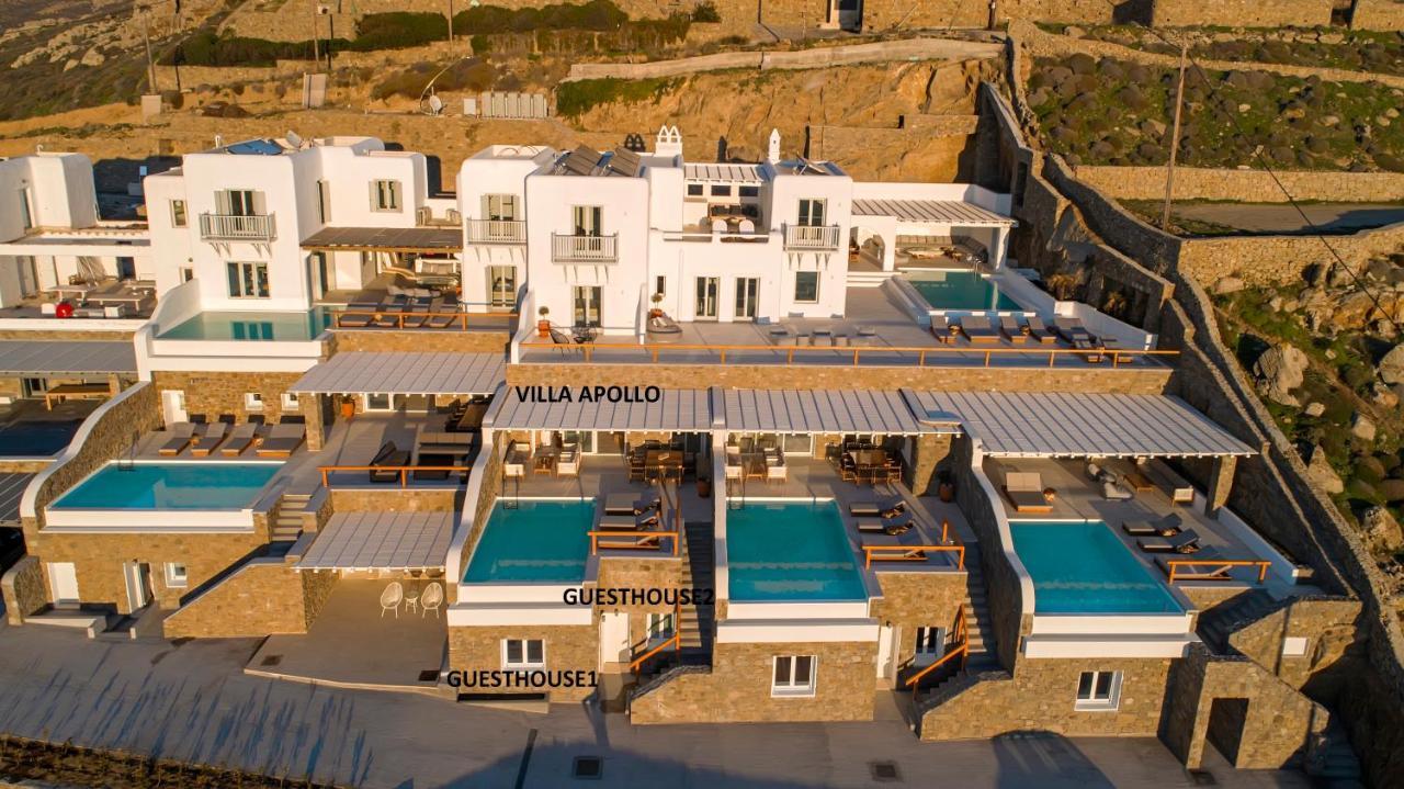 Villa Apollo-Private Pool-Amazing View Mykonos Town Exterior foto